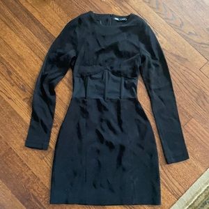 Black Long Sleeve Zara Dress NWT